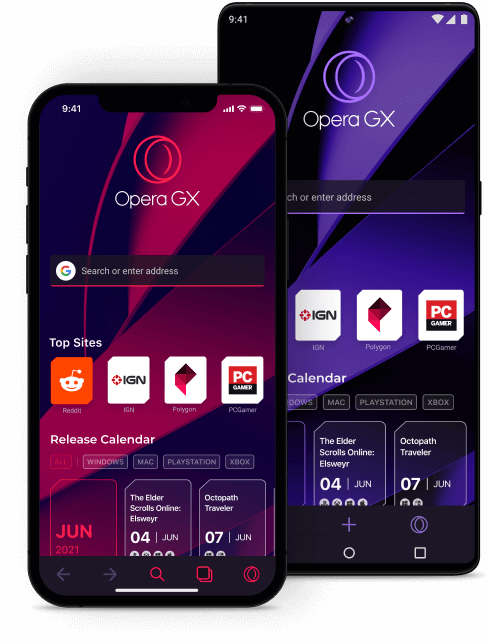 Opera GX mobile