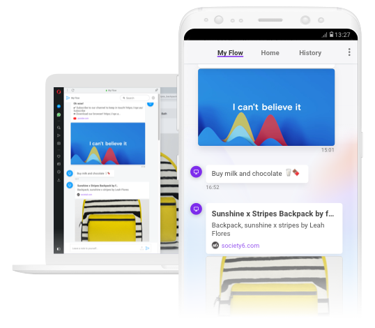 The perfect companion for your Opera computer browser